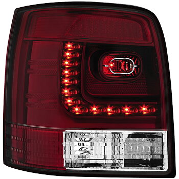 VW PASSAT 3B/3BG VARIANT 97-05 LED TAILLIGHTS RED/CLEAR