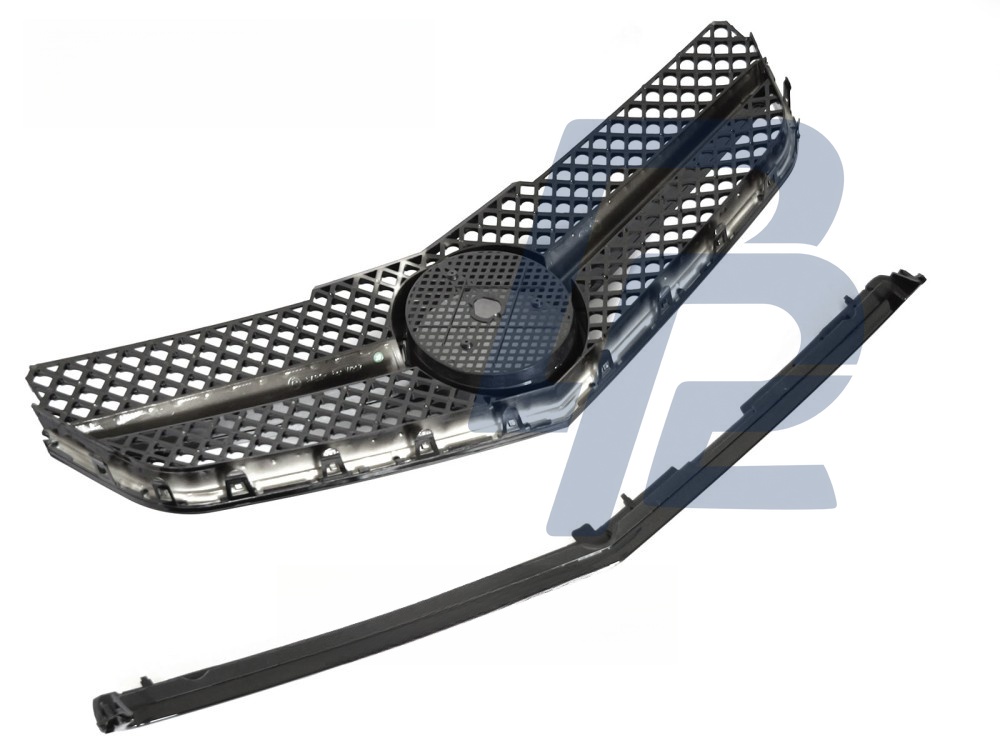 Grille Sport Gloss Black for Mercedes C207 A207 2009–2013 - 2