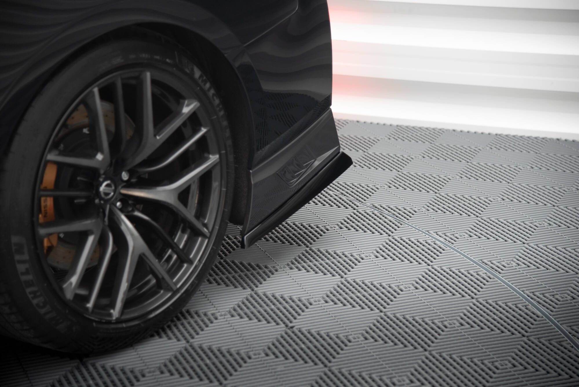 Rear Side Splitters Nissan GTR R35 Facelift - 3