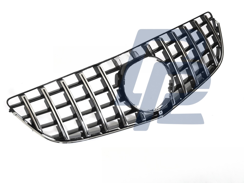Grille Sport Chrome/Black for Mercedes C207 / A207 2013–2017 - 2