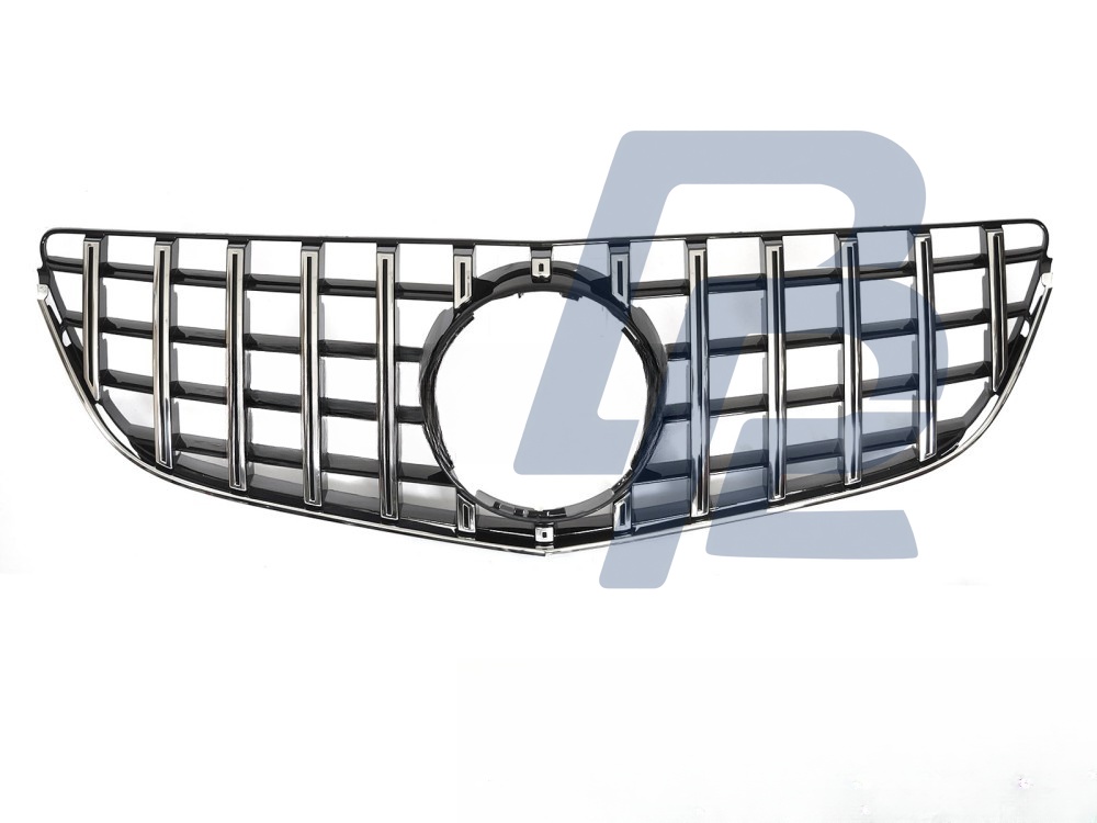 Grille Sport Chrome/Black for Mercedes C207 / A207 2013–2017 - 4