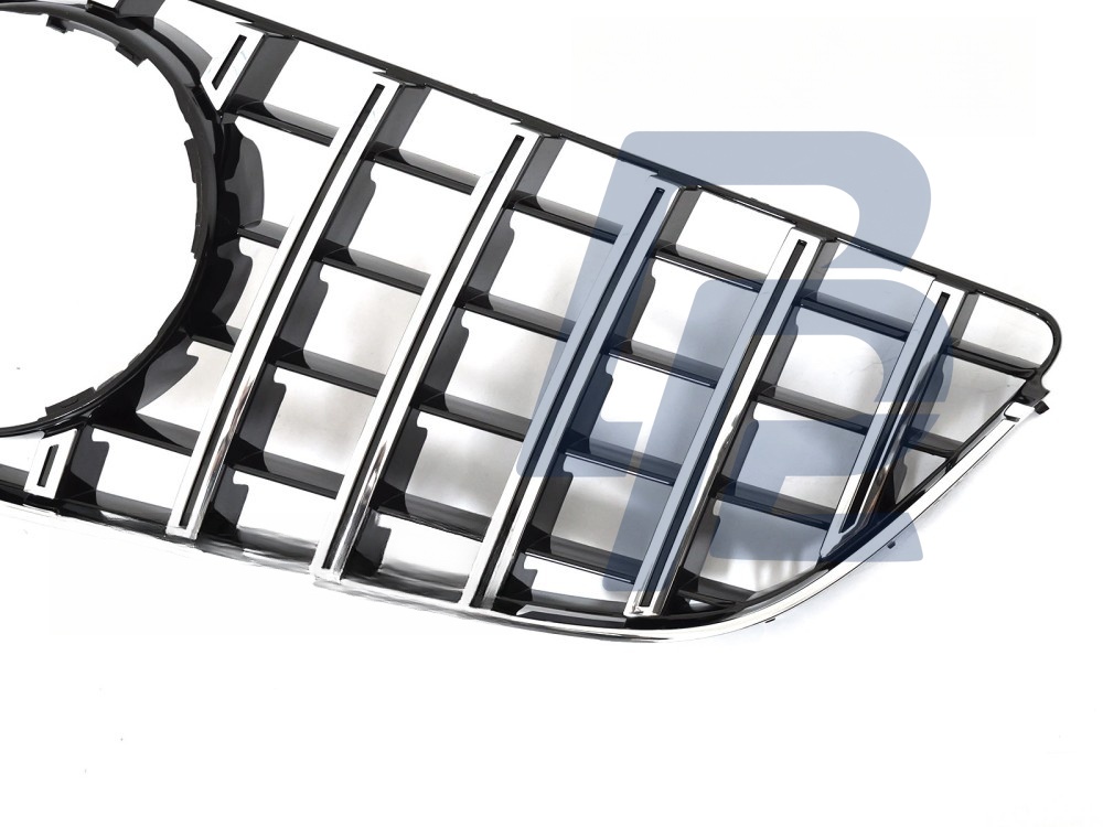 Grille Sport Chrome/Black for Mercedes C207 / A207 2013–2017 - 5