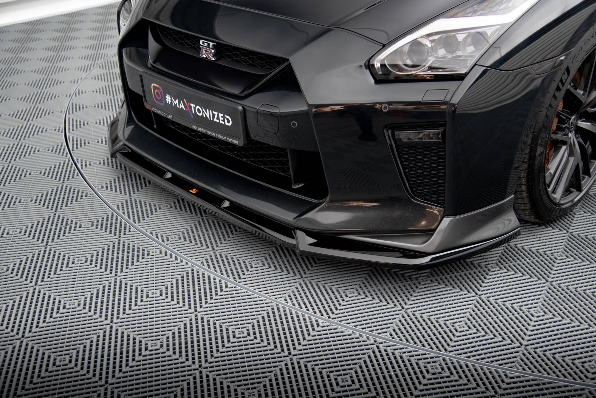 Front Splitter V.2 Nissan GTR R35 2nd Facelift - 4