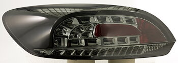 VW SCIROCCO 08+ LED TAILLIGHTS SET BLACK V2