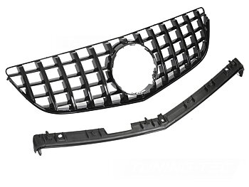 GRILL SPORT BLANK SVART TILL MERCEDES C207 / A207 2013-2017