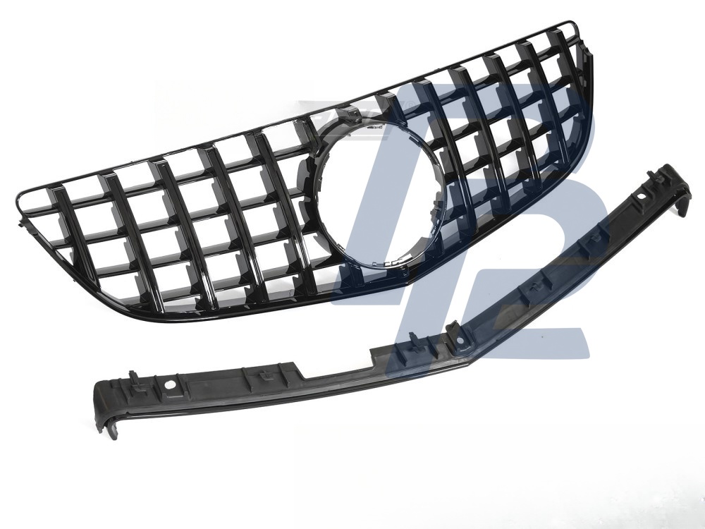 Grille Sport Gloss Black for Mercedes C207 / A207 2013–2017 - 4