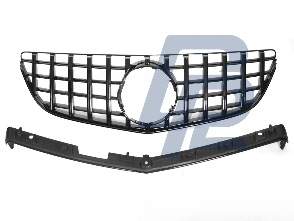 Grille Sport Gloss Black for Mercedes C207 / A207 2013–2017 - 5