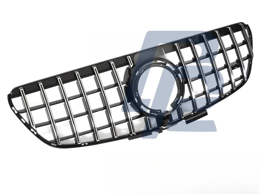 Grille Sport Chrome/Black for Mercedes V-Class W447 2020–2023 - 4