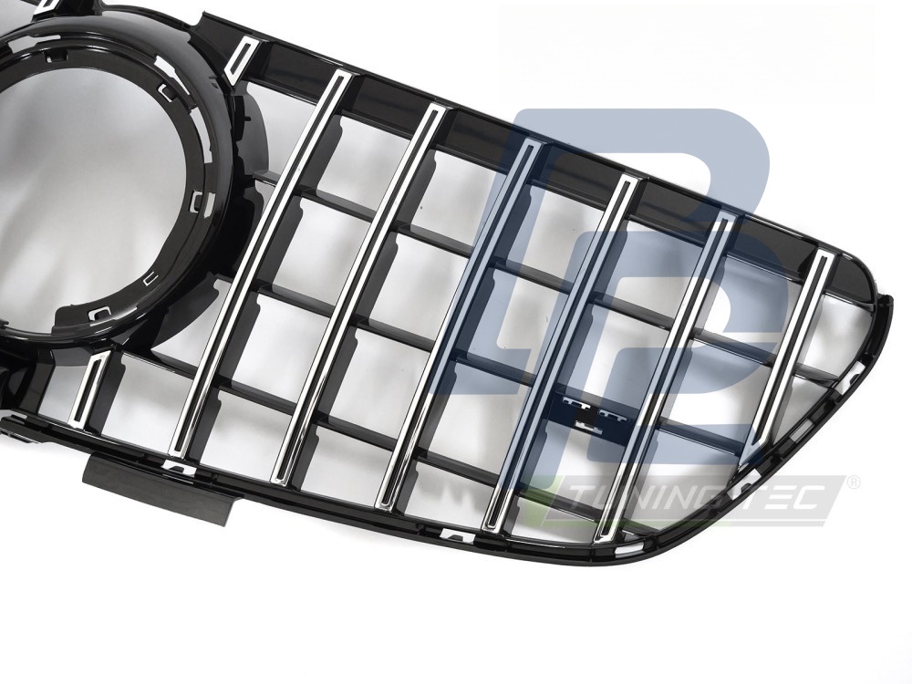 Grille Sport Chrome/Black for Mercedes V-Class W447 2020–2023 - 2