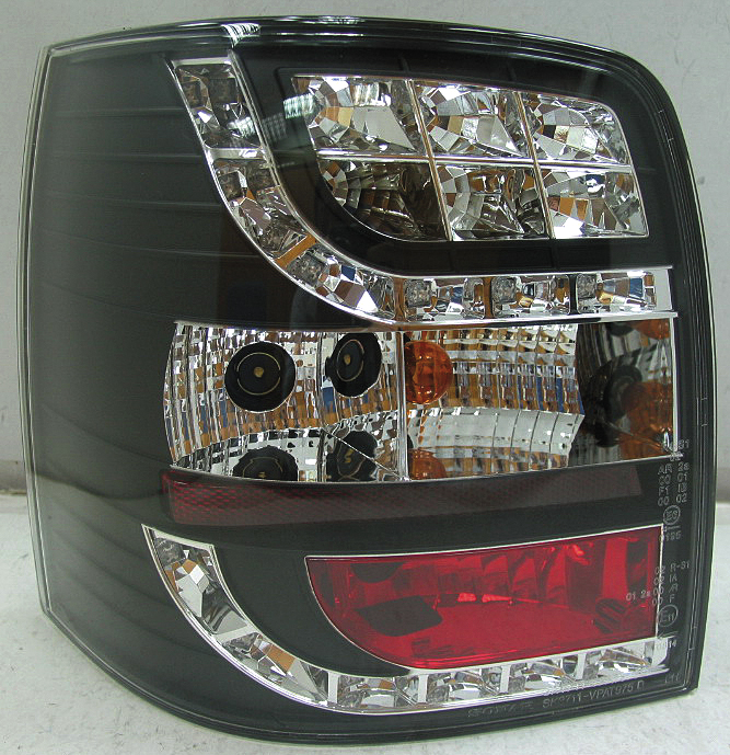 VW PASSAT 3B VARIANT 97-00 LED TAILLIGHTS SET BLACK