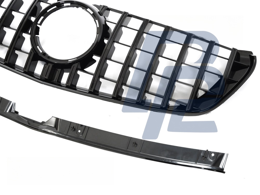 Grille Sport Gloss Black for Mercedes V-Class W447 2014–2019 - 2