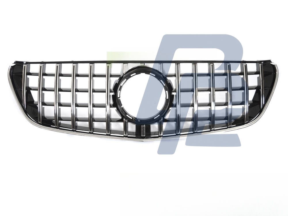 Grille Sport Chrome/Black for Mercedes V-Class W447 2014–2019 - 4
