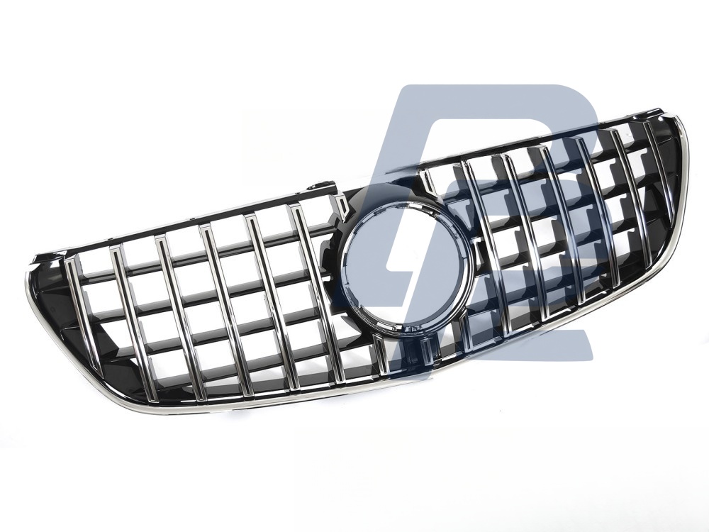 Grille Sport Chrome/Black for Mercedes V-Class W447 2014–2019 - 2