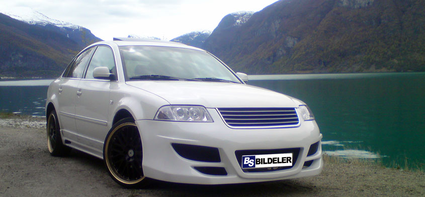 VW PASSAT 01-05 SIX-AERODYNAMICS R35 FRÄMRE STÖTFÅNGARE - 2