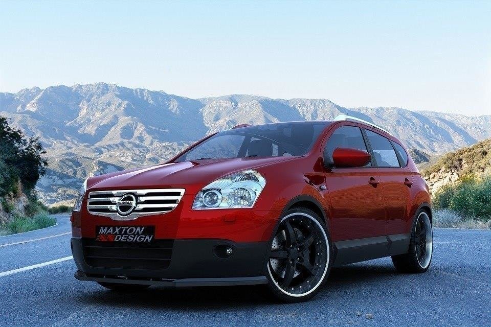 Front Splitter Nissan Qashqai (Preface) (2007-2009)
