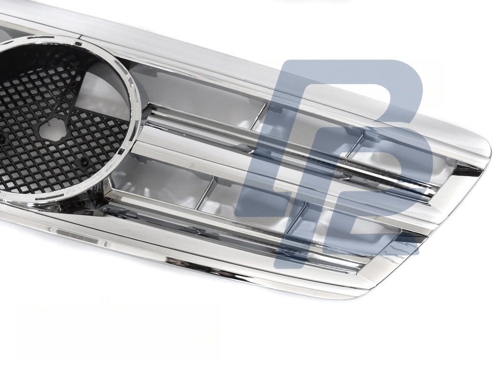 Grille Sport Chrome for Mercedes W220 2002–2005 - 4