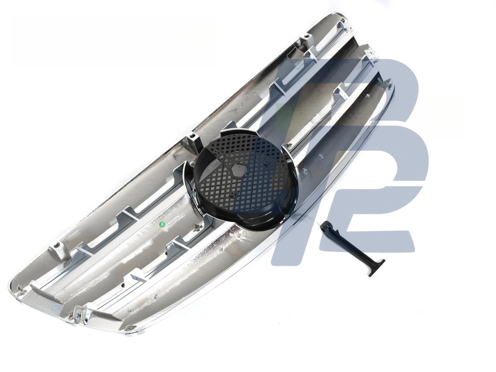Grille Sport Chrome for Mercedes W220 2002–2005 - 5