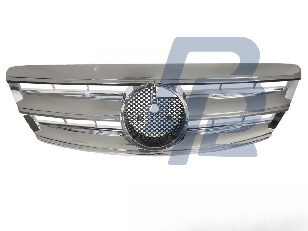 Grille Sport Chrome for Mercedes W220 2002–2005 - 3