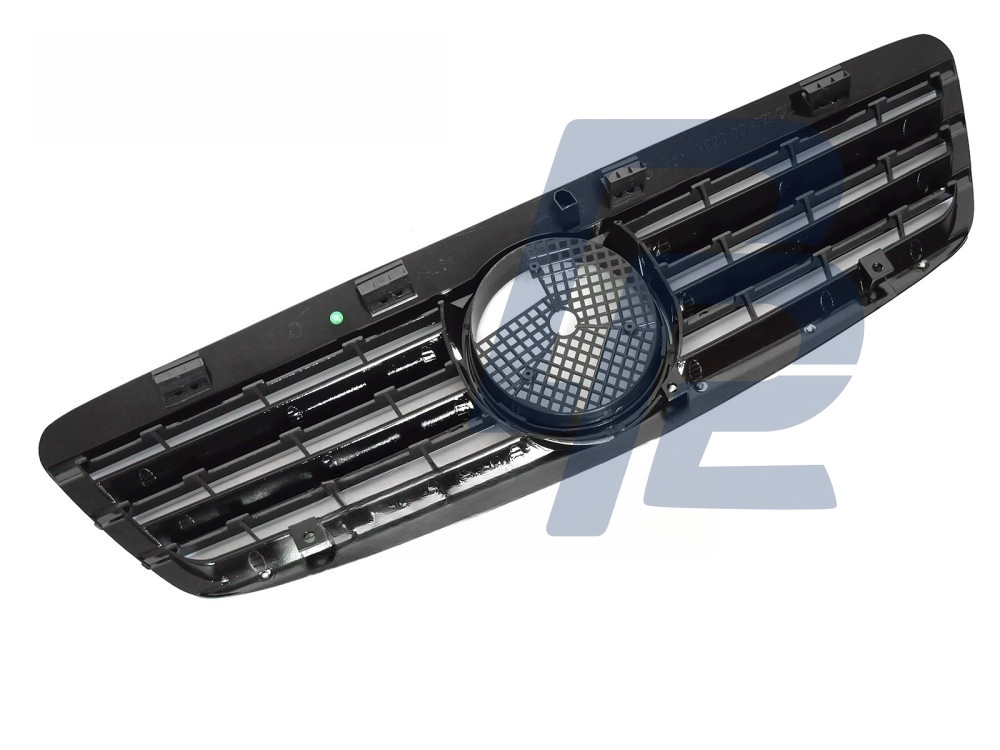 Grille Sport Chrome/Black for Mercedes W220 1998–2002 - 2
