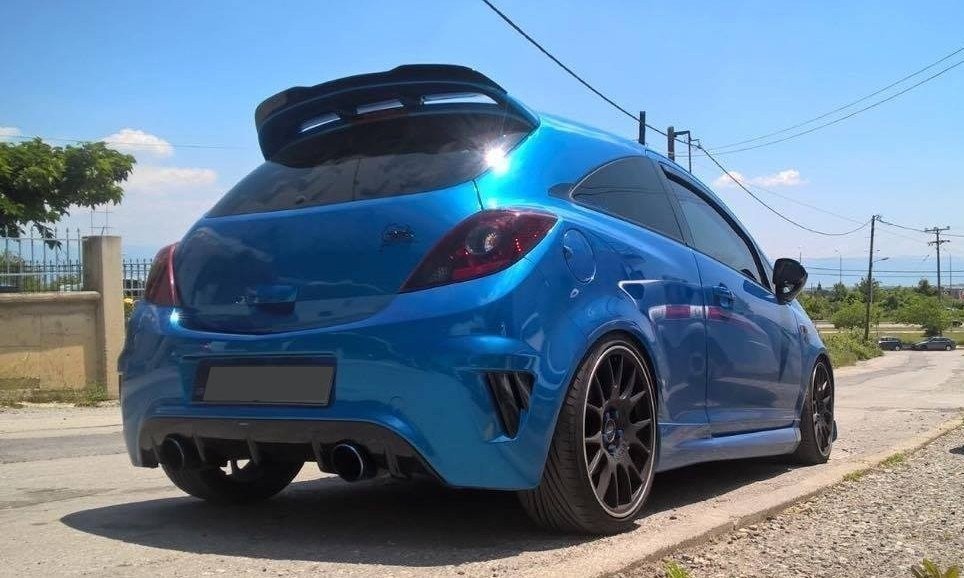 Spoiler CAP Opel Corsa E OPC / VXR - 4
