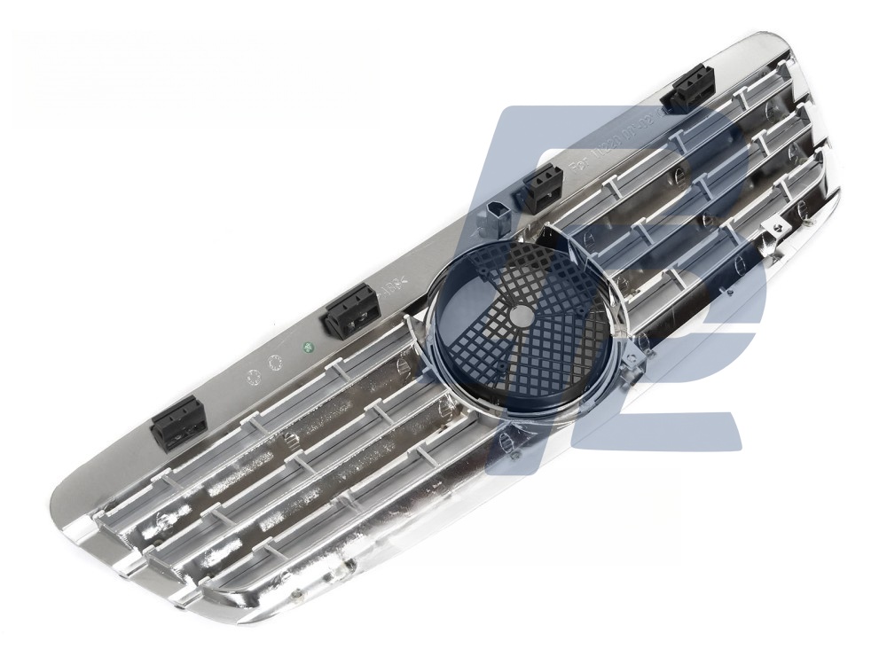 Grille Sport Chrome for Mercedes W220 1998–2002 - 3