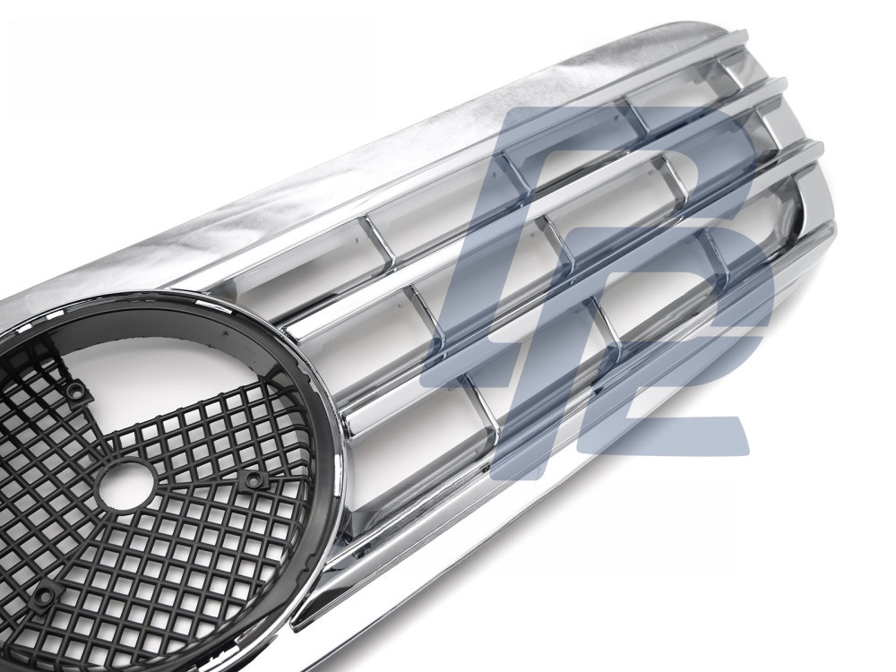 Grille Sport Chrome for Mercedes W220 1998–2002 - 2