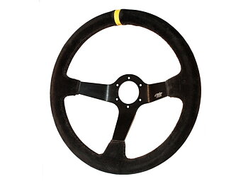 SIMONI RACING CARRERA STEERING WHEEL SUEDE 60MM DISH 35CM