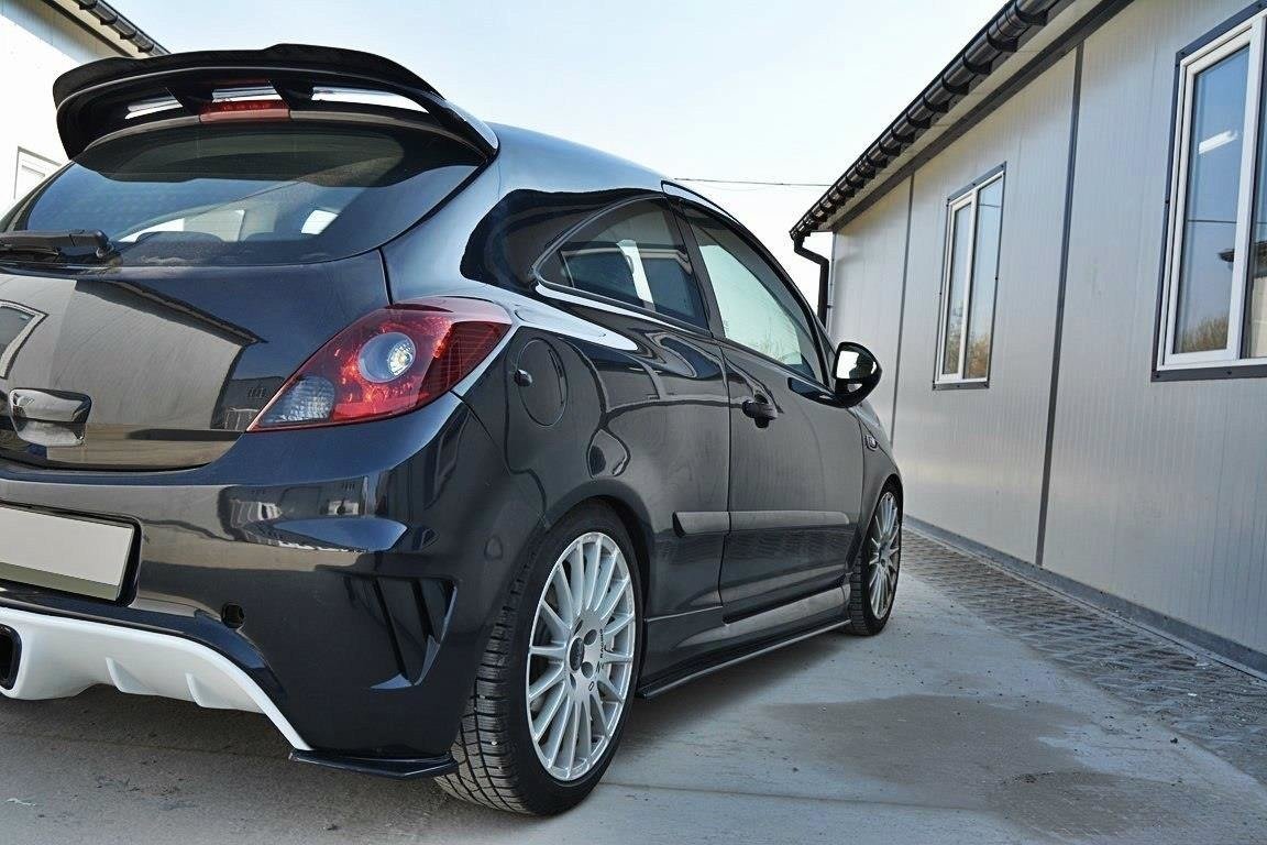 Side Skirts Diffusers Vauxhall / Opel Corsa D OPC - 4