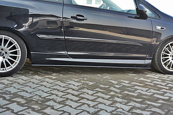 Side Skirts Diffusers Vauxhall / Opel Corsa D OPC