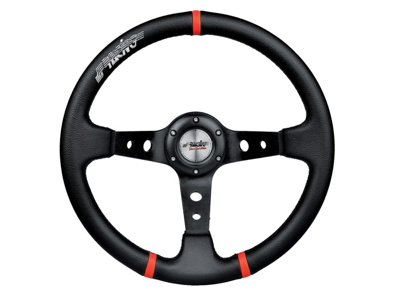 SIMONI RACING GRAVEL STEERING WHEEL LEATHER 90MM DISH 35CM - 2