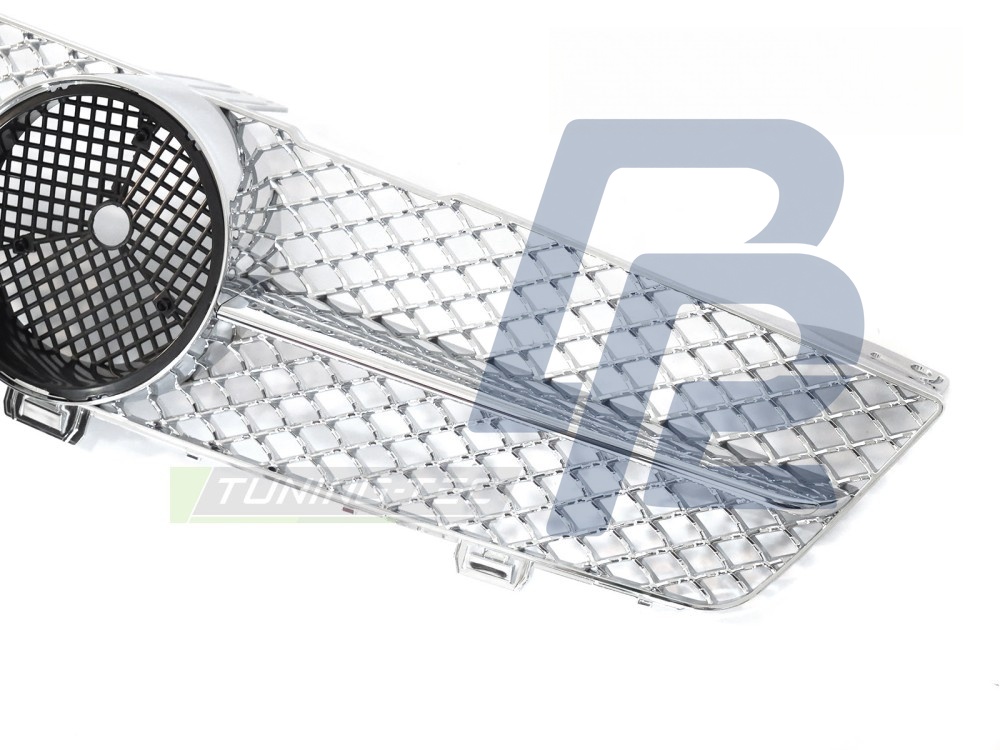 Grille Sport Chrome for Mercedes CLS C219 2008–2010 - 4