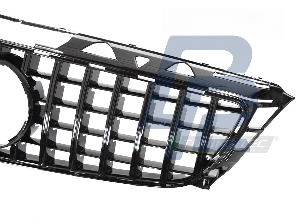 Grille Sport Gloss Black for Mercedes CLS C218 2011–2014 - 3