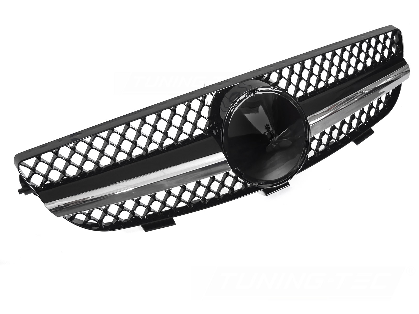 GRILL SPORT KROM/SVART TILL MERCEDES CLK W209 2003-2010