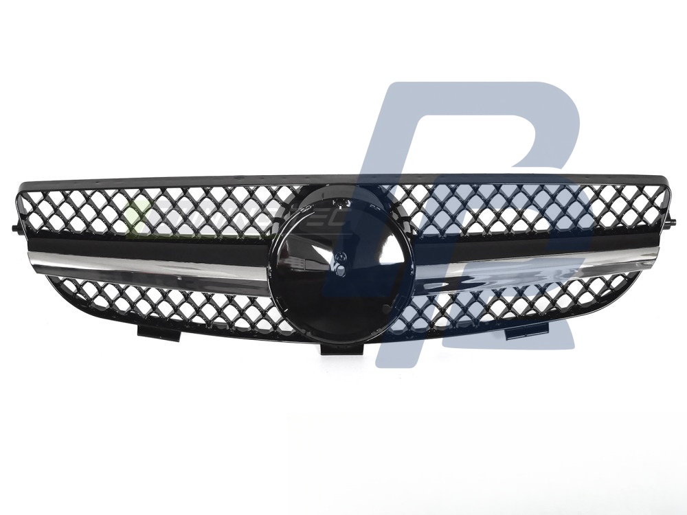 Grille Sport Chrome/Black for Mercedes CLK W209 2003–2010 - 5