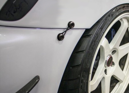 QUICK RELEASE FASTENERS BUMPER/FENDER/TRUNK BCL BLACK 2X - 5