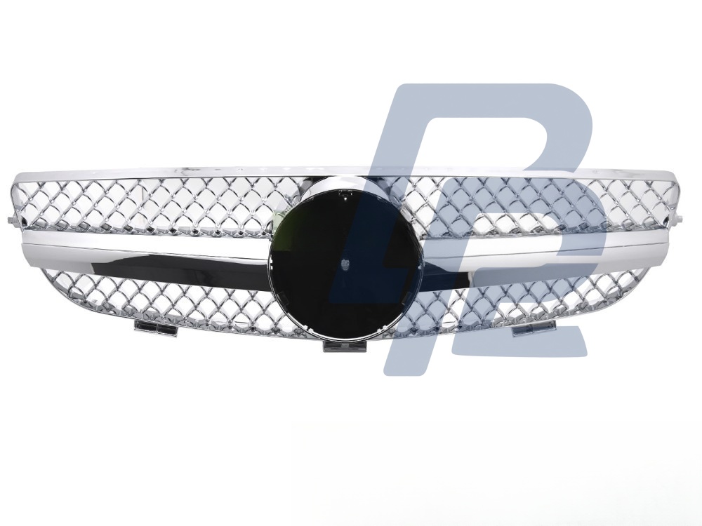 Grille Sport Chrome for Mercedes CLK W209 2003–2010 - 2