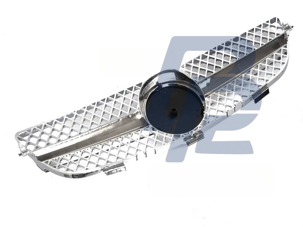 Grille Sport Chrome for Mercedes CLK W209 2003–2010 - 3