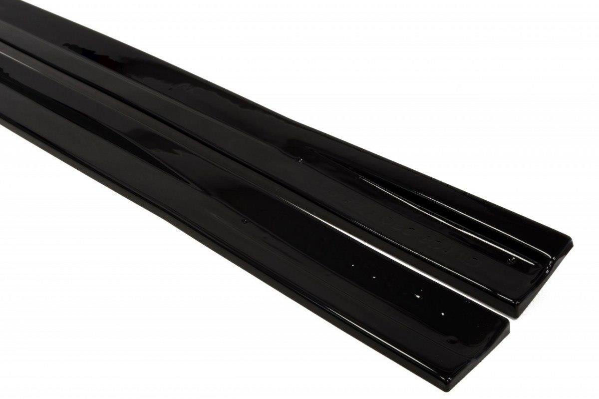 Side Skirts Diffusers Opel Astra H (For OPC / VXR) - 4