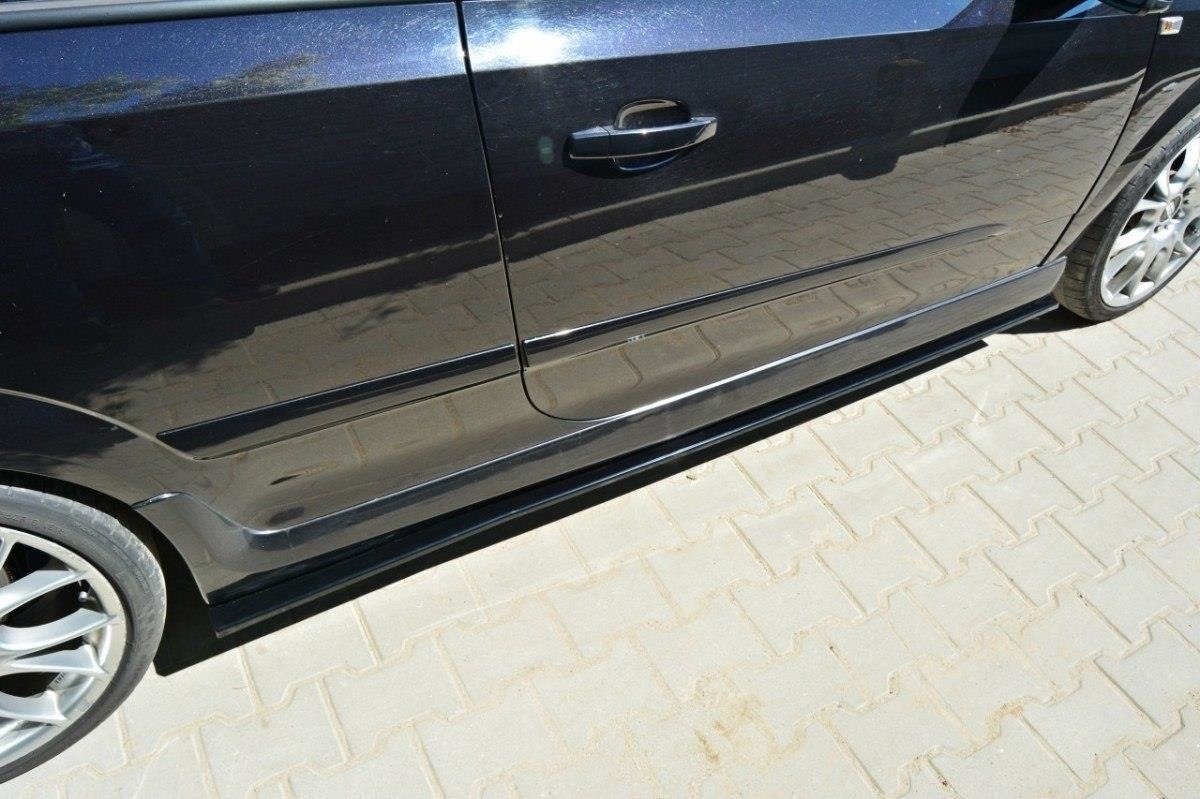 Side Skirts Diffusers Opel Astra H (For OPC / VXR) - 2