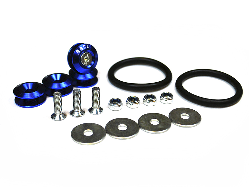 QUICK RELEASE FASTENERS BUMPER/FENDER/TRUNK BCL BLUE 2X