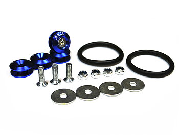 QUICK RELEASE FASTENERS BUMPER/FENDER/TRUNK BCL BLUE 2X