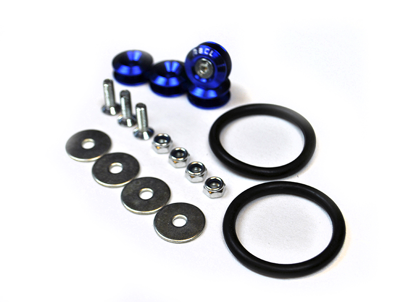 QUICK RELEASE FASTENERS BUMPER/FENDER/TRUNK BCL BLUE 2X - 2