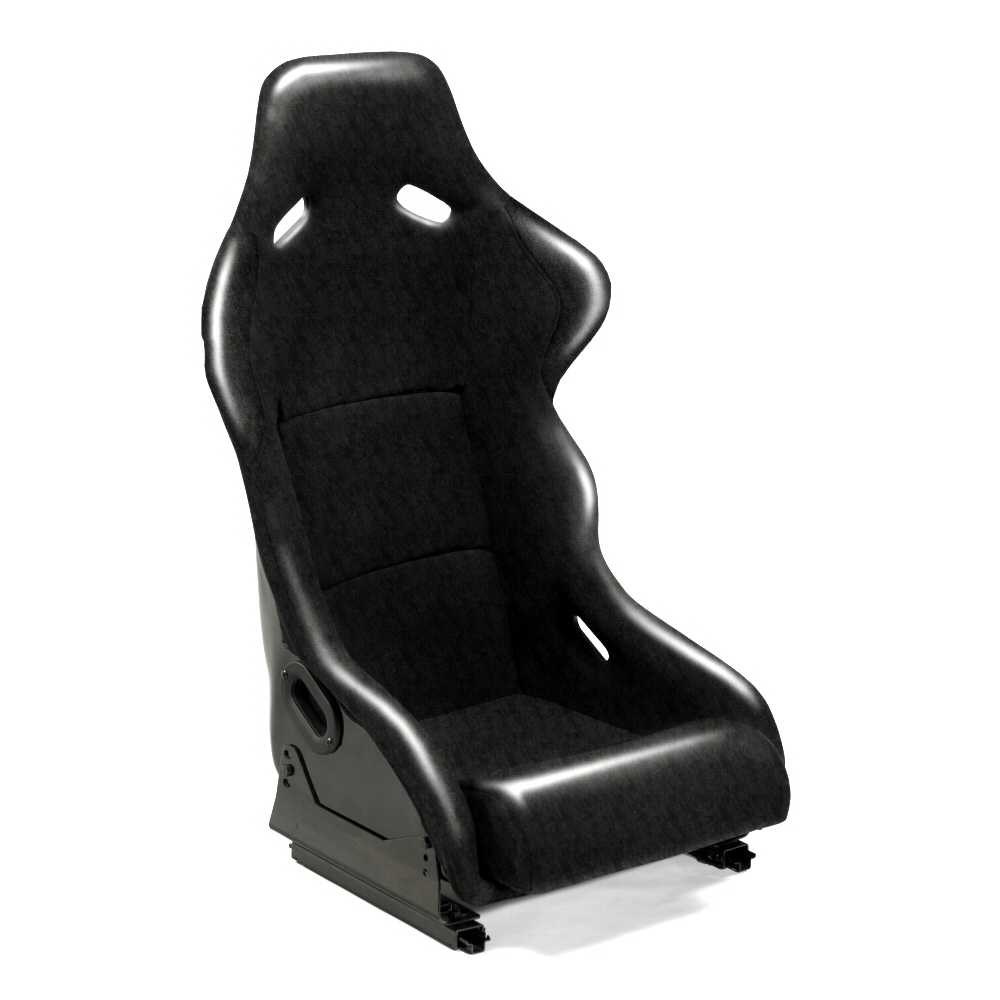 SPL-TUNING UNIVERSAL BUCKET SEAT BS1 BLACK LEATHERSTYLE