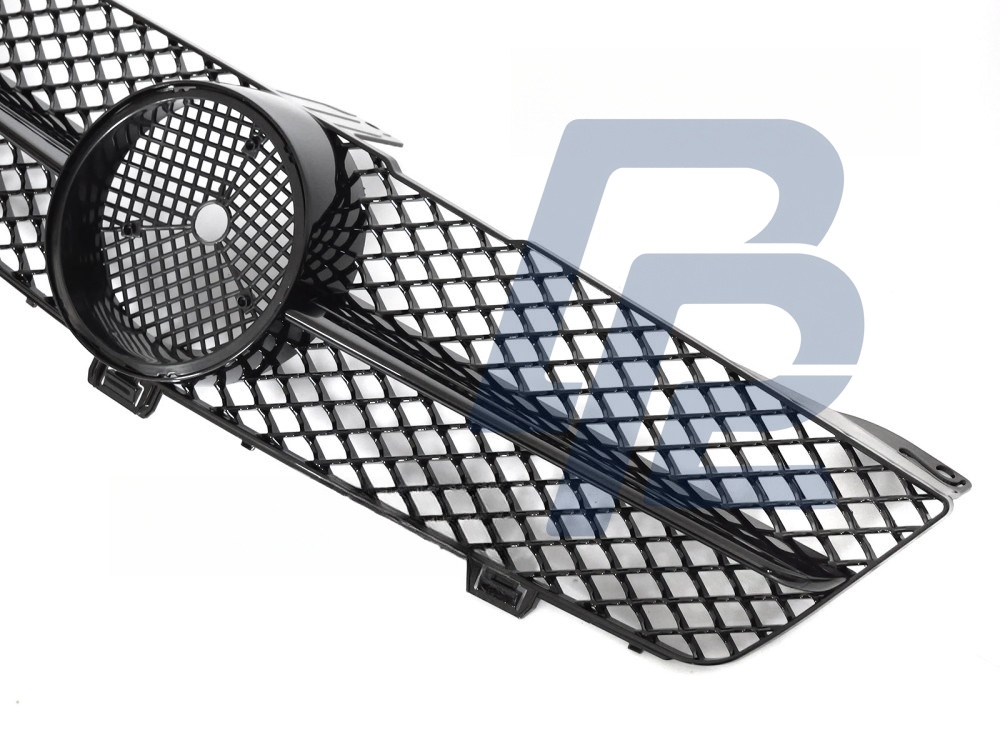 Grille Sport Gloss Black for Mercedes CLS C219 2008–2010 - 2