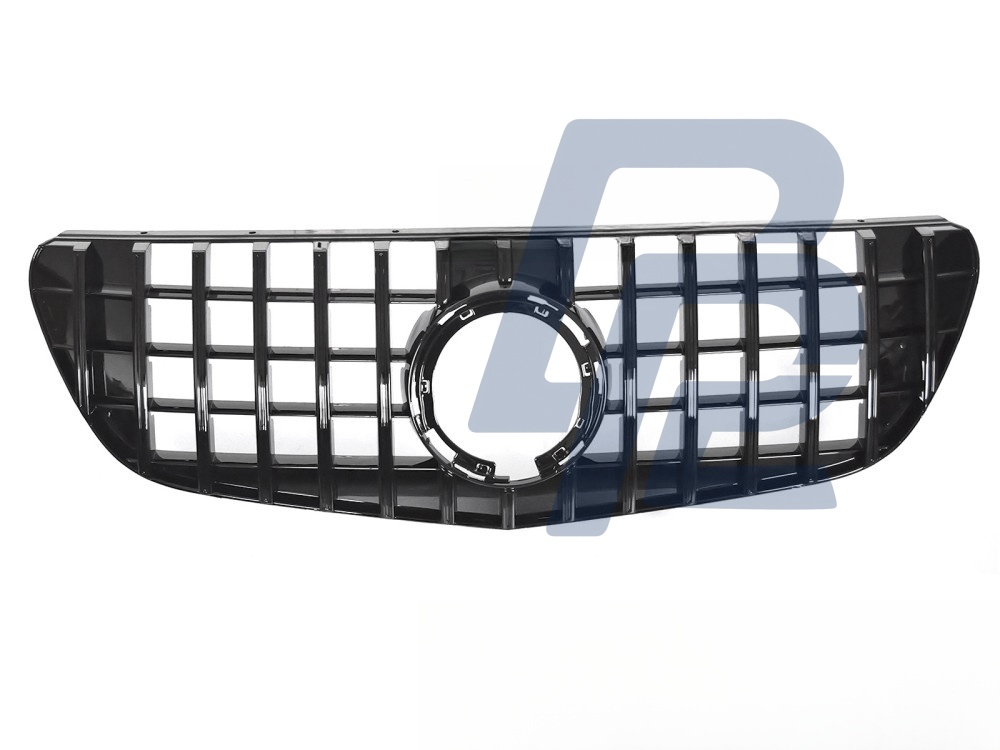 Grille Sport Gloss Black for Mercedes Vito W447 2019–2023 - 5