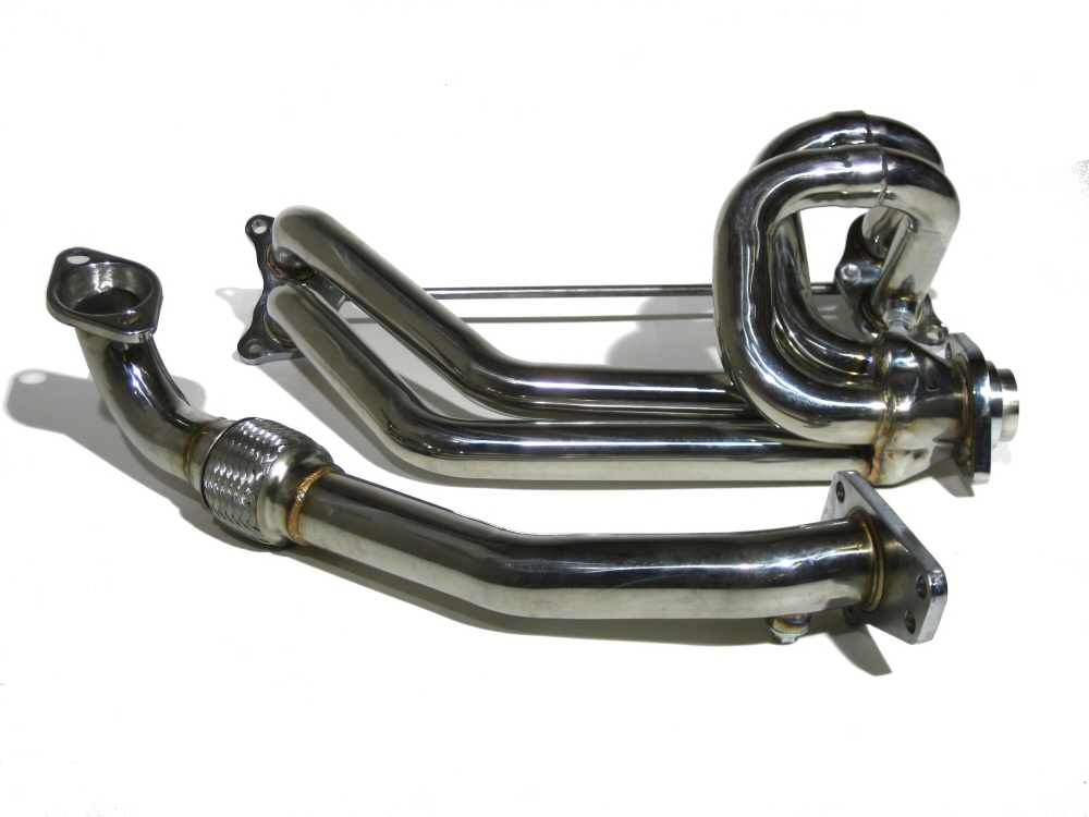 SUBARU IMPREZA 94-01 GC STAINLESS HEADER + UP PIPE - 2