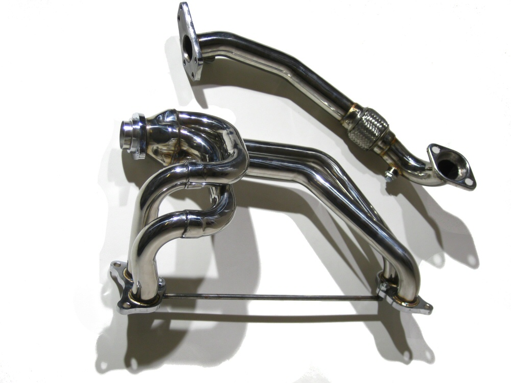 SUBARU IMPREZA 94-01 GC STAINLESS HEADER + UP PIPE - 5
