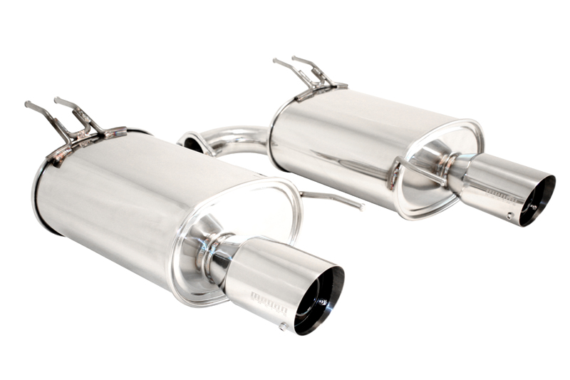 HONDA ACCORD 03-08 DUAL CATBACK EXHAUST MEGANRACING SS TIP - 2