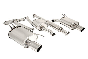 HONDA ACCORD 03-08 DUAL CATBACK EXHAUST MEGANRACING SS TIP