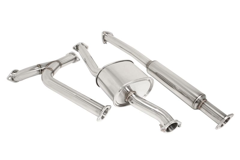 HONDA ACCORD 03-08 DUAL CATBACK EXHAUST MEGANRACING BLUETIP - 3